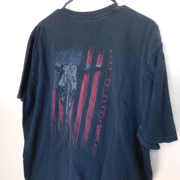 Cody James Tee Shirt Adult XL Faded Black Graphic Logo Casual Short Sleeve - Picture 6 of 7